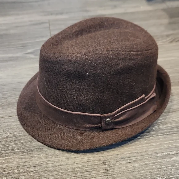 Stetson | Accessories | Stetson Brown Felt Fedora Hat With
